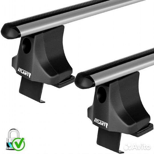 Багажник на крышу Mitsubishi Lancer Atlant 8809