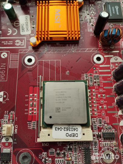 Процессор Celeron 2,4Ггц