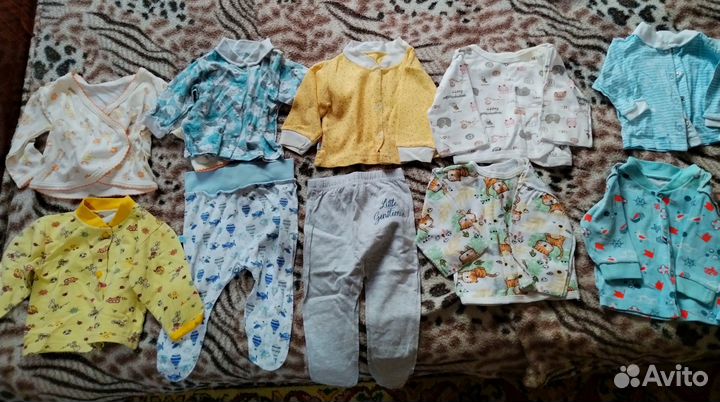 Пакет вещей для новорожденного 50