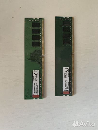 Оперативная память 16gb (2*8gb) kingston ddr4