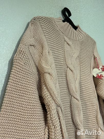 Платье-свитер 46