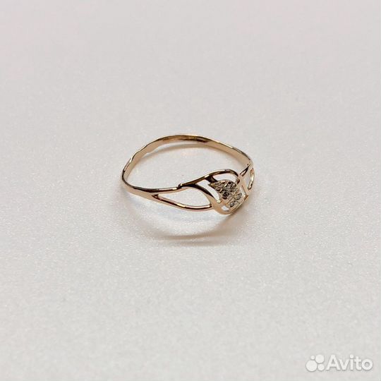 Золотое кольцо 375 пробы