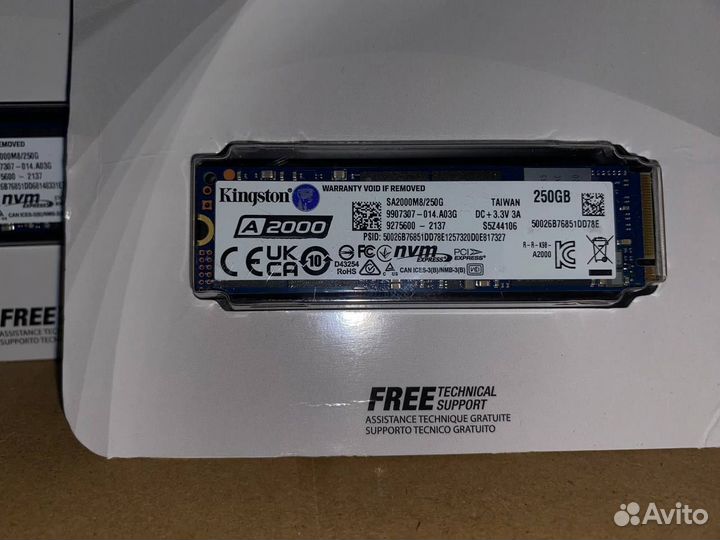 Kingston ssd 250gb a2000