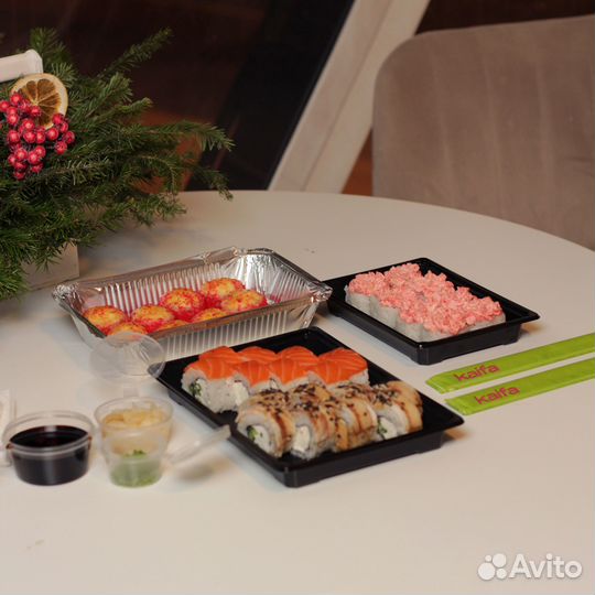 Франшиза доставки роллов, суши и поке