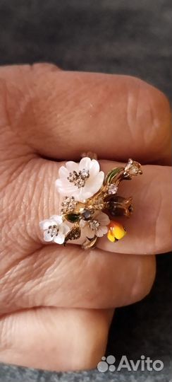 Кольцо серебряное