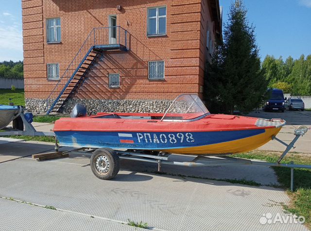 Моторная лодка казанка 5м4
