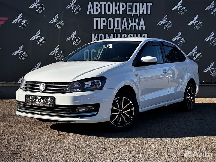 Volkswagen Polo 1.6 AT, 2018, 71 500 км