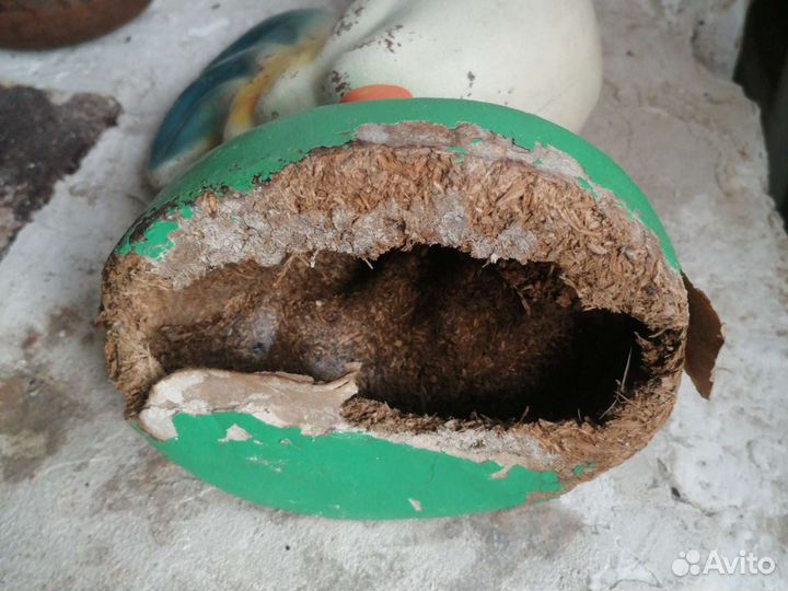 Статуэтка петух папье-маше 50х годо