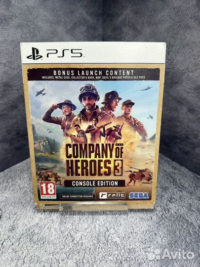 Company of Heroes 3 Console Edition Ps5, Англ Б/У