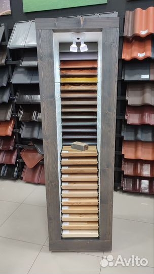 Планкен из лиственницы окрашенный