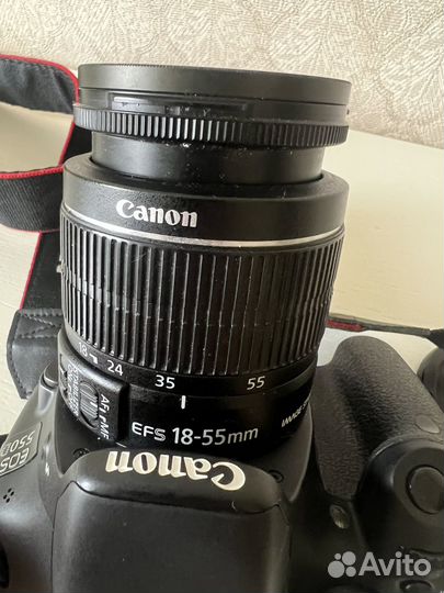 Зеркальный фотоаппарат canon 550d