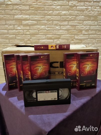 Видеокассеты vhs новые