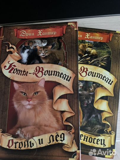 Книги коты воители