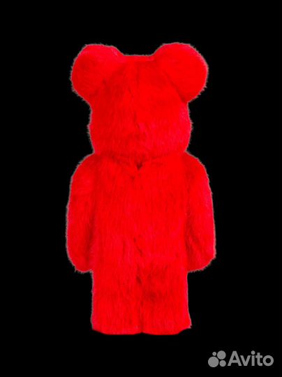 Фигура Bearbrick x Sesame Street Elmo Costume 400%