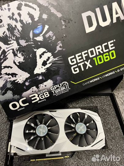 Видеокарта gtx 1060 3gb