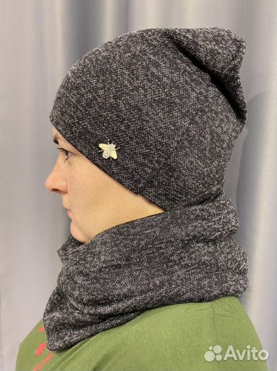 Шапка со снудом