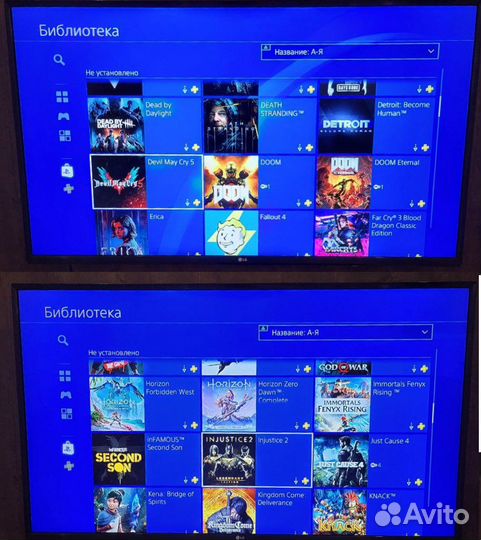 Sony PS4 + 138 игр+ 2 джойстика