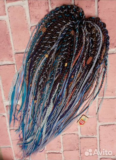 Комплект де косы и де дреды