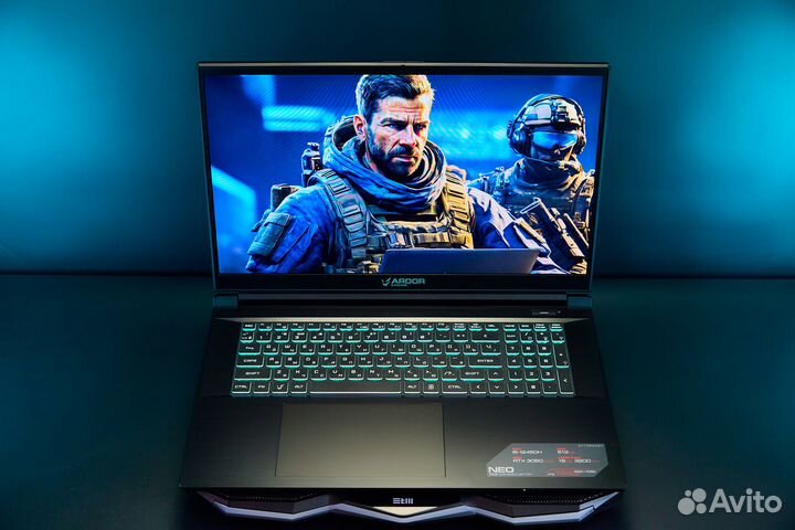 Мощный ноутбук Ardor Gaming / RTX 3050 / Core i5