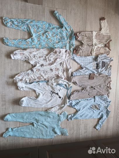 Детская одежда,для новорожденных пакетом