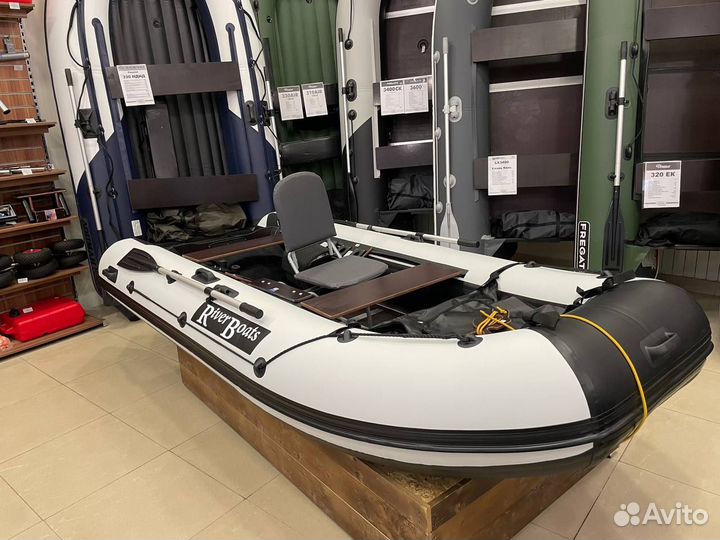 Лодка пвх River Boats 350 пайольная