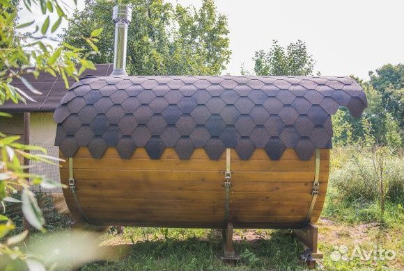 Круглая Баня бочка 