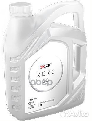ZIC zero 0W-20 SN plus/ SN-RC GF-5 Масло моторн