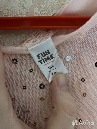 Платье детское нарядное 134