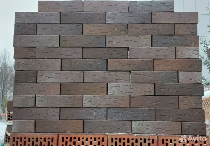 Кирпич клинкерный формат 1NF волгабрик