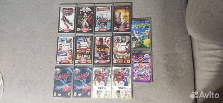 Диски на psp sony