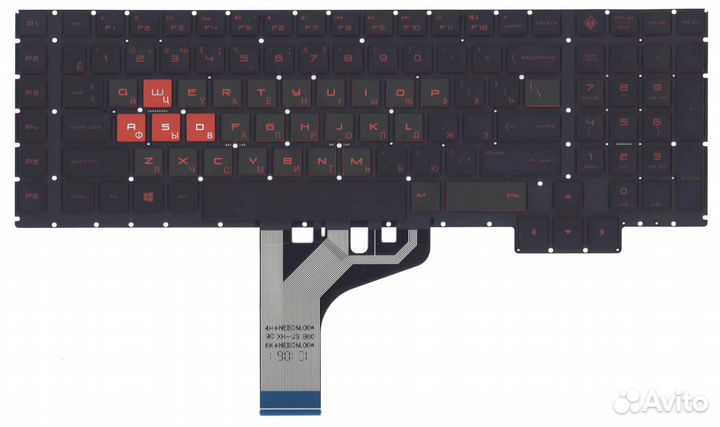Клавиатура HP Omen 17-an105ur с RGB подсветкой, OE