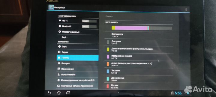 Планшет Asus transformer Pad tf300tl