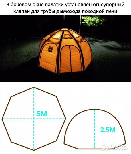 Надувная палатка Coody Air Tent Aurora 17,5