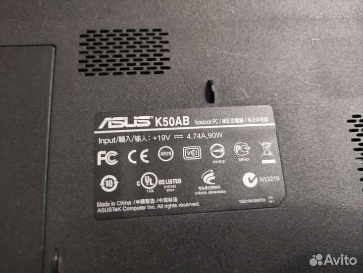 Asus k50ab