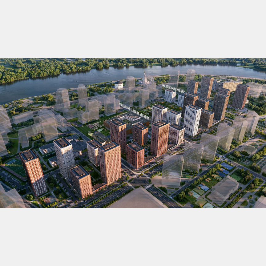 1-к. квартира, 40,8 м², 7/14 эт.