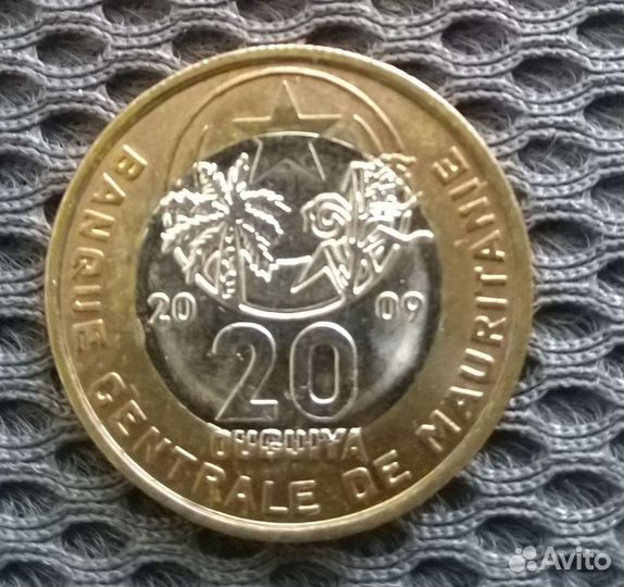 Монета Мавритании