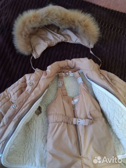 Костюм девочки зимний теплый 92-98