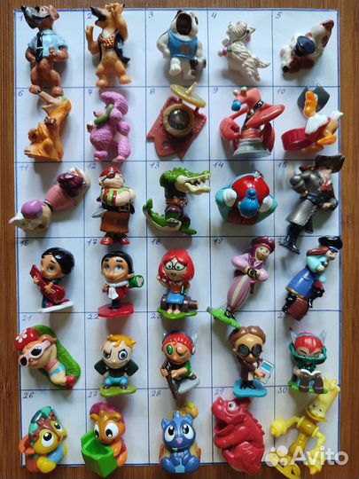 Игрушки из киндера 6