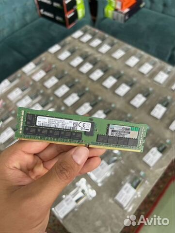 Оперативная память в наличии HPE DDR4 32GB 2933