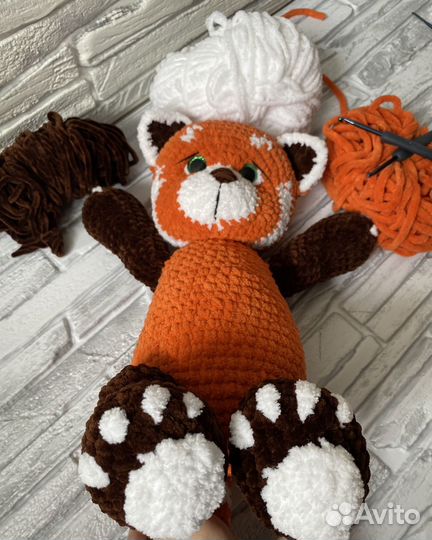 Вязаные игрушки ручной работы