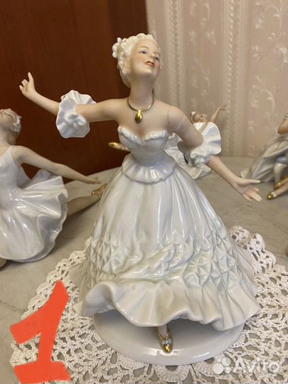 Фарфоровые статуэтки wallendorf
