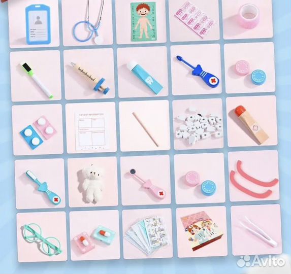 Детские игрушки наборы, доктор