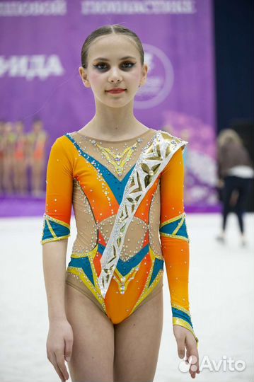 Купальник для эстетической гимнастики 134- 140-146