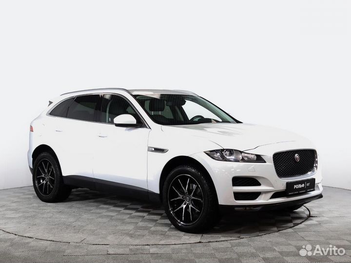 Jaguar F-Pace 2.0 AT, 2017, 100 049 км