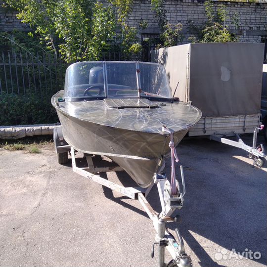 Прогресс-4 м, с лодочным мотором yamaha-50