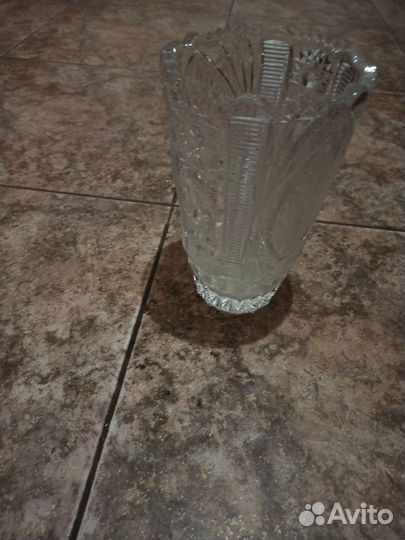 Ваза хрустальная СССР олимпиада 80