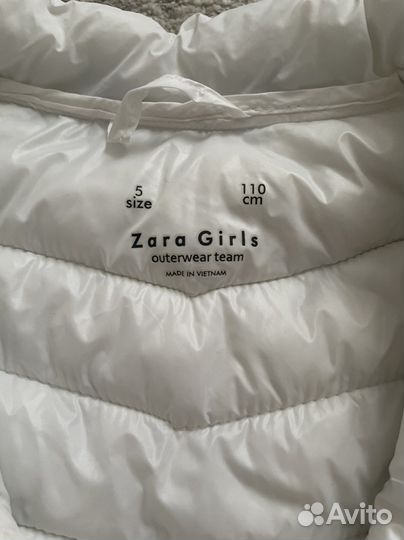 Куртка для девочки zara 110
