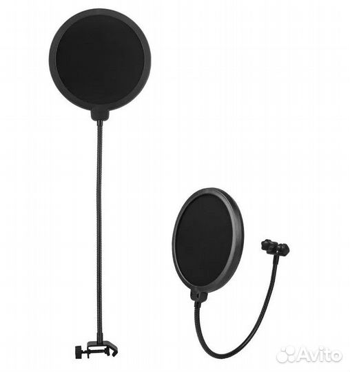 Новый Поп фильтр Pop Shield 15,5 см для микрофонов