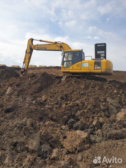 Гусеничный экскаватор Komatsu PC220-7, 2006