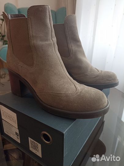 Ботильоны женские 37 размер натуральная кожа